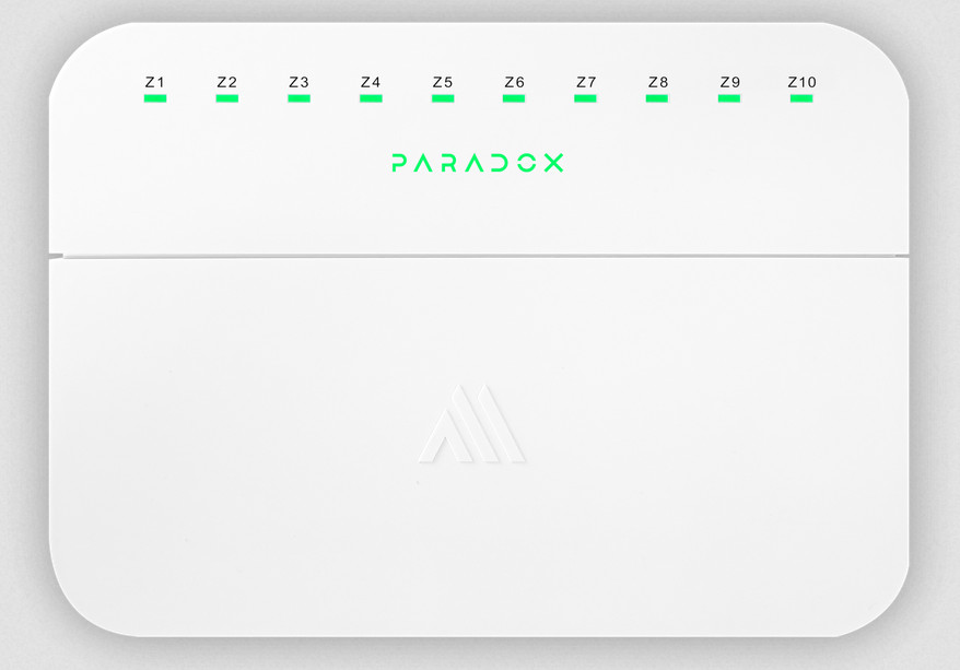Interface 10 ενσύρματων ζωνών Paradox ZX10M για συστήματα ασφαλείας M-Series